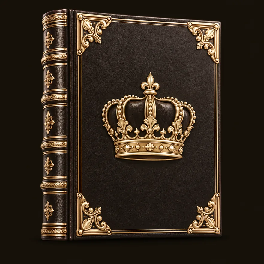 Ornate royal book — Royal Reels