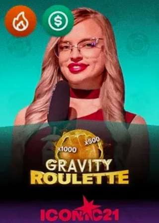 Gravity Roulette live game cover