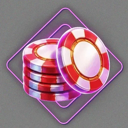 Poker table with cards
