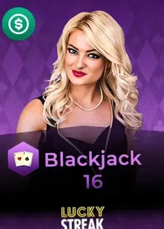 Blackjack 16 live game cover