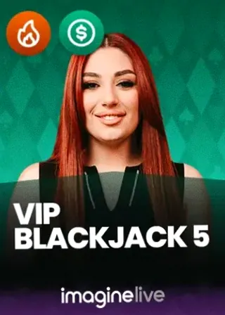 VIP Blackjack 5 live game cover