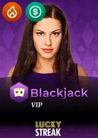 Blackjack VIP live game cover