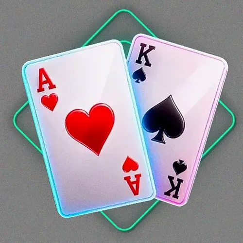 Ace and king playing cards
