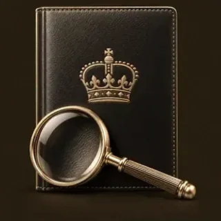 Passport magnifying glass — Royal Reels