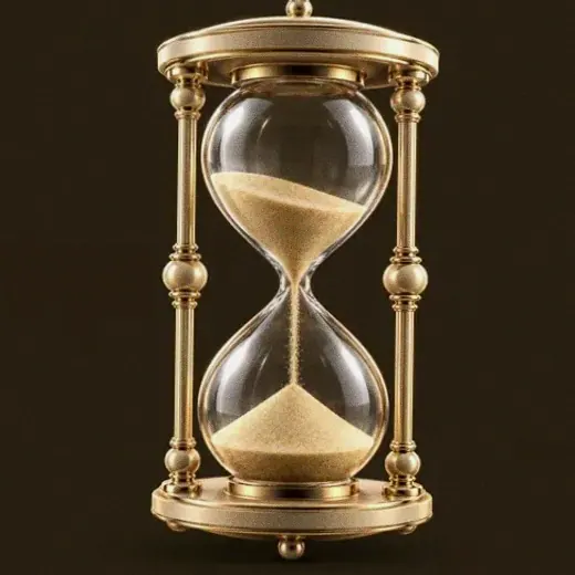 Ornate hourglass — Royal Reels