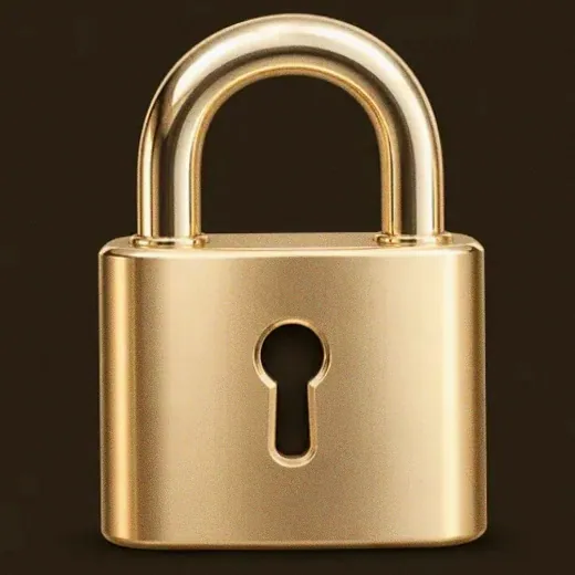 Metal padlock — Royal Reels
