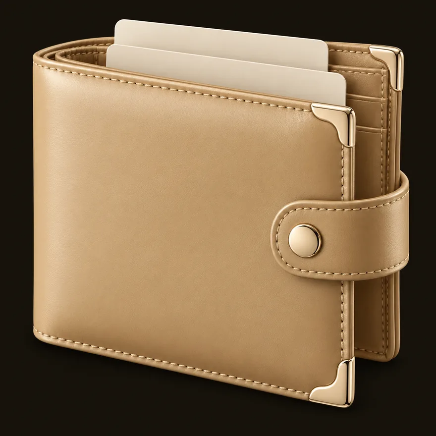 Leather wallet — Royal Reels